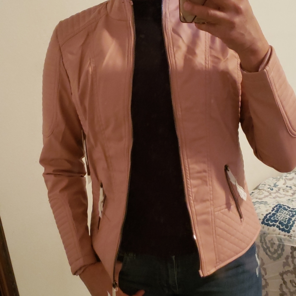 Blush Biker jacket